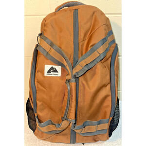 Ozark Trail 35 Ltr Convertible Backpack Duffel, Durable Polyester, Brown NEW